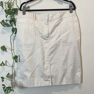 Sz 16 LANE BRYANT COTTON SKIRT